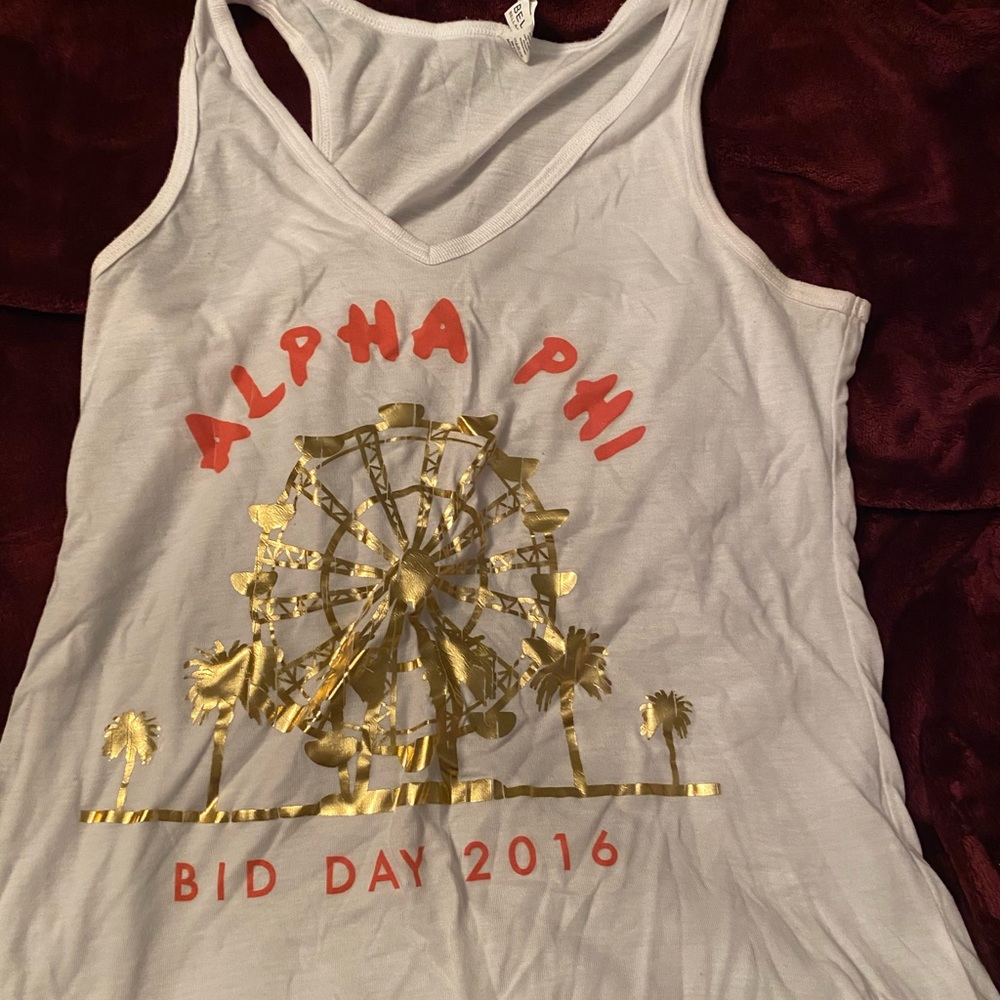 Alpha phi tank top